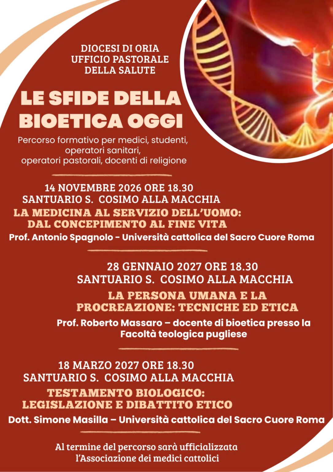 Le sfide della bioetica oggi: parte il percorso formativo diocesano