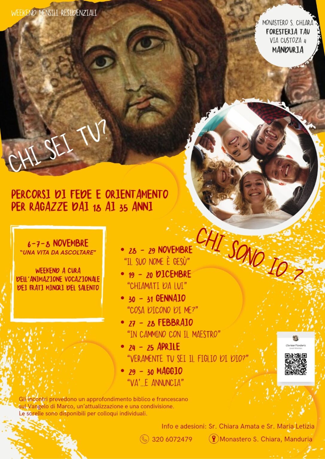 &ldquo;Chi sei tu?&rdquo;: weekend di fede e orientamento per ragazze