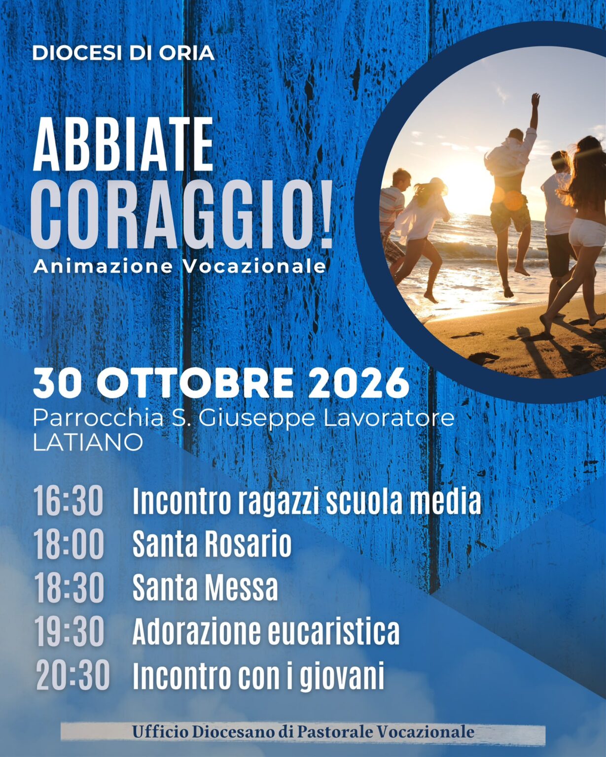 Abbiate coraggio: da Latiano riparte il ciclo di animazione vocazionale
